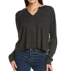 Michael Stars boxy thermal top NWT